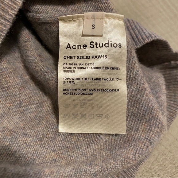 SOLD: Acne Studios Chet Wool Sweater - Picture 4 of 4